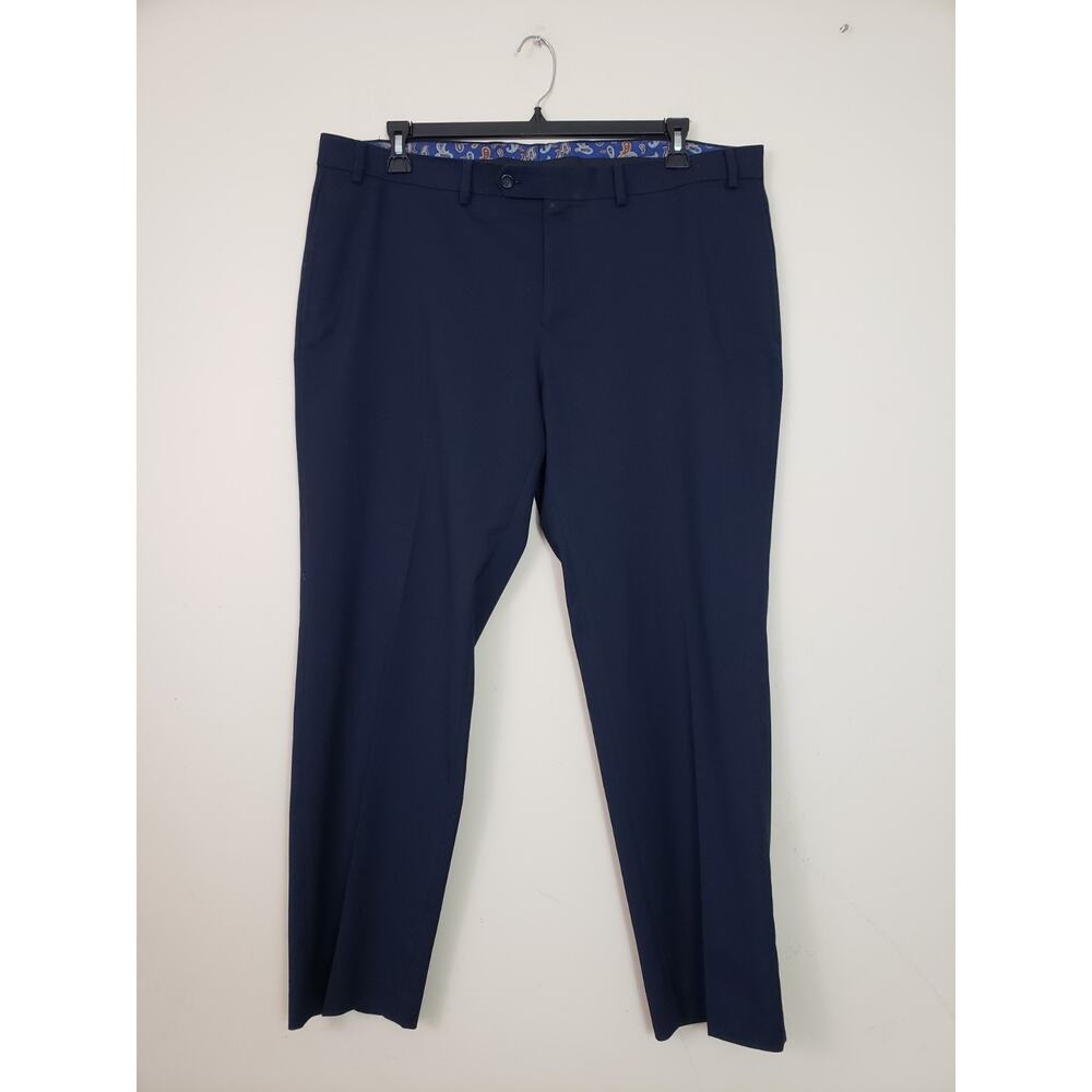 LAUREN Ralph Lauren Pants Mens 40x30 Navy Blue Straight Office Business Casual